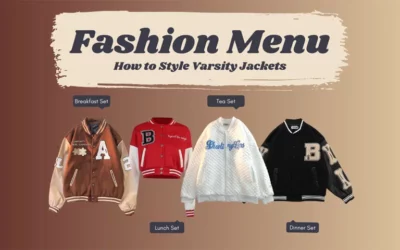 Menu thời trang: 4 cách tạo kiểu cho áo khoác Varsity